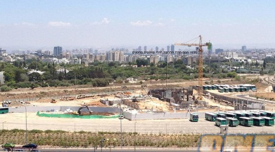 בניית האולם החדש של הפועל ת&qout;א (ONE)