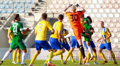ערבוביה ברחבה. יכולת טובה של אוברנקו (האתר הרשמי של מכבי חיפה) 