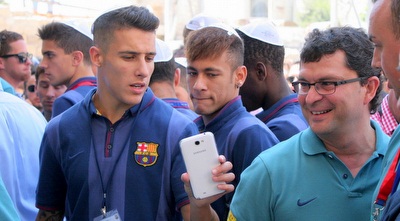 טייו וניימאר בכותל (משה חרמון)