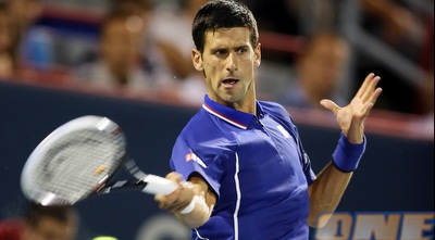 נובאק ג´וקוביץ´ בפעולה (רויטרס)