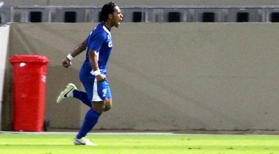 אריק פריירה חוגג בבלומפילד. בקרוב באדום? (יוסי ציפקיס)