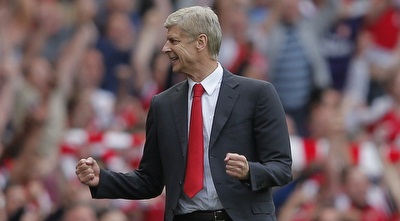 ארסן ונגר שמח (רויטרס)