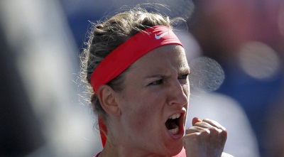 אזרנקה מאושרת (רויטרס) אזרנקה מאושרת (רויטרס)