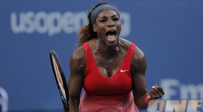 סרינה וויליאמס בטירוף (רויטרס)