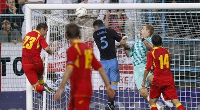 דליבשיץ´ כובש מול אנגליה (רויטרס)