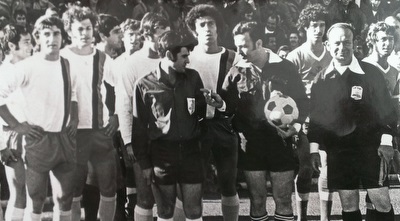 משמאל: תורג&acute;מן, גרובר, שטרן, גרשגורן ואגמי בכפר בלום