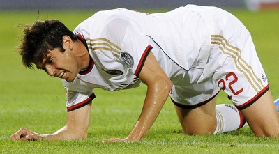 קאקה, נפצע במשחקו הראשון (רויטרס) קאקה, נפצע במשחקו הראשון (רויטרס)