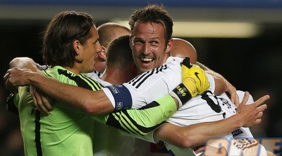 שחקני באזל חוגגים (רויטרס) שחקני באזל חוגגים (רויטרס)