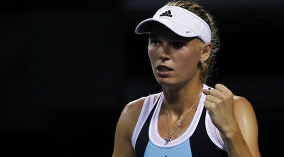 קרוליין ווזניאקי מרוצה. גם היא העפילה לסיבוב השני (רויטרס)