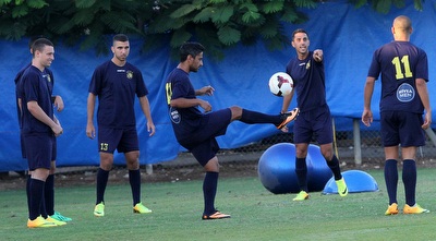 בן חיים, זהבי, יצחקי ודאבור באימון (חגי ניזרי) בן חיים, זהבי, יצחקי ודאבור באימון (חגי ניזרי)