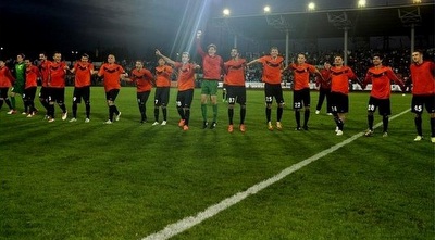 שחקני קארגנדי חוגגים 