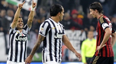 ג´יובינקו חוגג, מילאן מאוכזבת (רויטרס) ג´יובינקו חוגג, מילאן מאוכזבת (רויטרס)