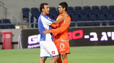 גלבאן מתקבל יפה בבלומפילד (חגי ניזרי)