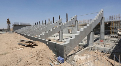 בניית היציעים. דיאגו מיטלברג (החברה הכלכלית לפיתוח באר שבע) (ONE) בניית היציעים. דיאגו מיטלברג (החברה הכלכלית לפיתוח באר שבע) (ONE)