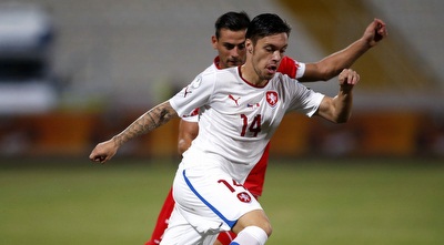 קדאלץ´, הכובש הצעיר במדי הנבחרת הצ´כית (רויטרס)