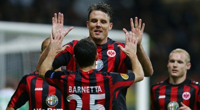 שחקני פרנקפורט (רויטרס) שחקני פרנקפורט (רויטרס)