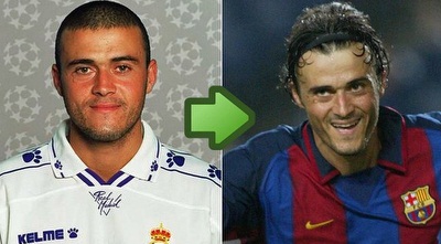 לואיס אנריקה מחליף צדדים