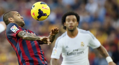 מרסלו מסתכל על דני אלבס (רויטרס)