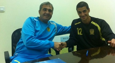 אבישי כהן ואלי כהן במעמד החתימה (בית&qout;ר ירושלים)