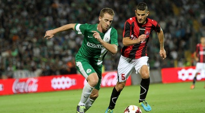 שוקרני מול ראיוס. עצר את הקישור של הירוקים  (חגי ניזרי)