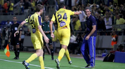 מיטרוביץ´ וייני חוגגים עם סוזה (יניב גונן)