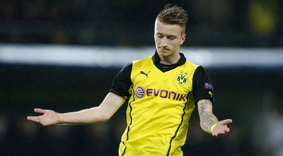 רויס מאוכזב לאחר שנספל השער (רויטרס) רויס מאוכזב לאחר שנספל השער (רויטרס)