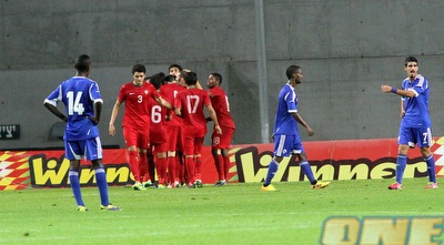 שחקני נבחרת פורטוגל חוגגים (חגי ניזרי)