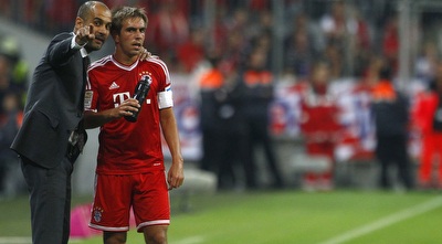 גווארדיולה ולאם. תואם בוסקטס (רויטרס)