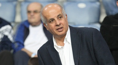 האוהד מספר 1 של מכבי פ&qout;ת הגיע לעודד את קבוצתו (רדאד ג´בארה)