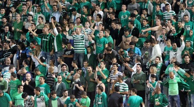 שער 11 בבלומפילד הפך לירוק (חגי ניזרי)