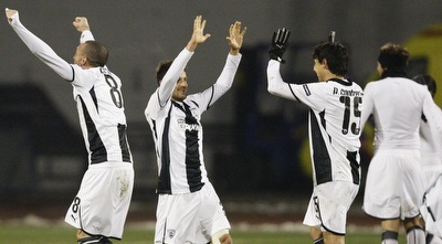 פאוק סלוניקי חוגגת (רויטרס)