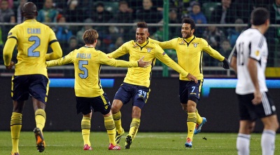 בראיין פראה חוגג עם החברים (רויטרס)