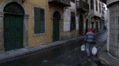 רחוב בניקוסיה (רויטרס)