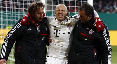 רובן יורד מהמגרש (רויטרס)