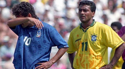 רומאריו ובאג&acute;יו, הפעם האחרונה בה ברזיל ואיטליה נפגשו (ONE)