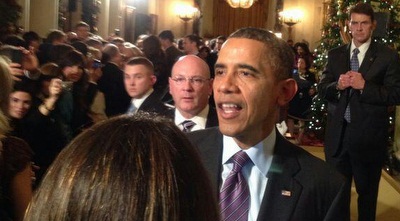 הנשיא אובמה בבית הלבן (ONE)