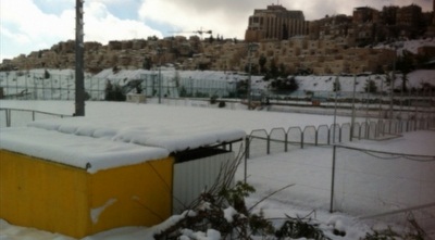 בית וגן מכוסה שלג, היום (גיא בן זיו)