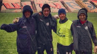 אימון אשדודתחת ברד כבד