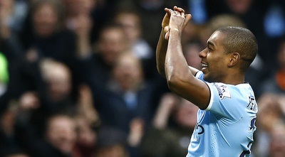 פרננדיניו חוגג את שערו השני (רויטרס)