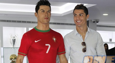 רונאלדו במוזיאון (רויטרס)