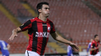 קוראץ´ חוגג במדי הפועל חיפה. חזר לכרמל (עמית מצפה)