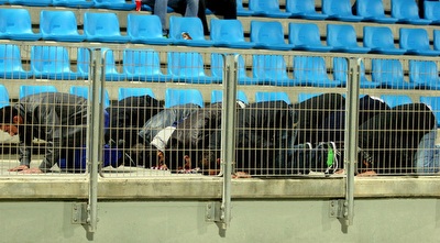 אוהדי סכנין מתפללים (משה חרמון)