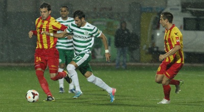 תורג´מן. לא הצליח להבקיע מול מרציאנו  (עמית מצפה)