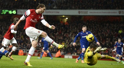 בנדטנר כובש את שער היתרון (רויטרס)