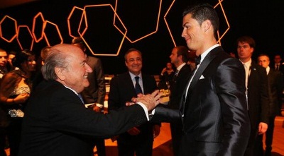 כריסטיאנו רואנלדו עם ספ בלאטר (ONE)