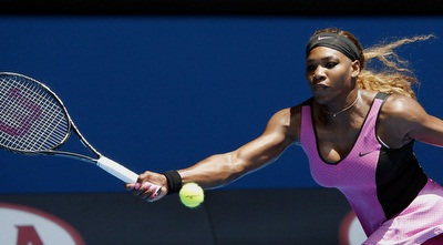 סרינה וויליאמס. לא התקשתה (רויטרס)