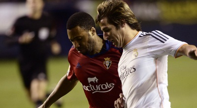 קואנטראו מול אוסאסונה. אנצ´לוטי מרוצה  (רויטרס)