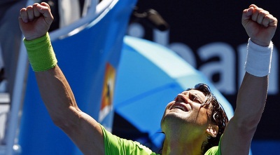 דוד פרר חוגג את הניצחון (רויטרס) דוד פרר חוגג את הניצחון (רויטרס)