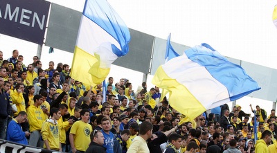 אוהדי מכבי ת&qout;א. רוצים לחזור למסלול הניצחונות (שי לוי) אוהדי מכבי ת&qout;א. רוצים לחזור למסלול הניצחונות (שי לוי)