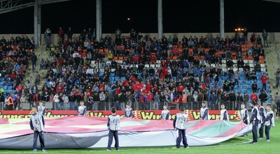 אוהדי סכנין ביציע (יניב גונן)